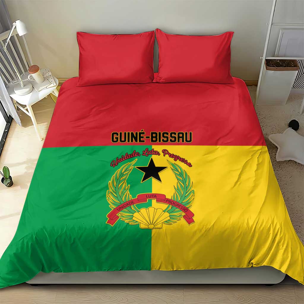 Guinea-Bissau Bedding Set Basic Flag Style - African Pride