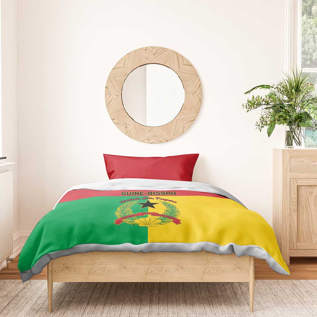 Guinea-Bissau Bedding Set Basic Flag Style - African Pride
