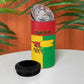 Personalized Guinea-Bissau 4 in 1 Can Cooler Tumbler Basic Flag Style - African Pride
