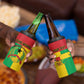 Personalized Guinea-Bissau 4 in 1 Can Cooler Tumbler Basic Flag Style - African Pride