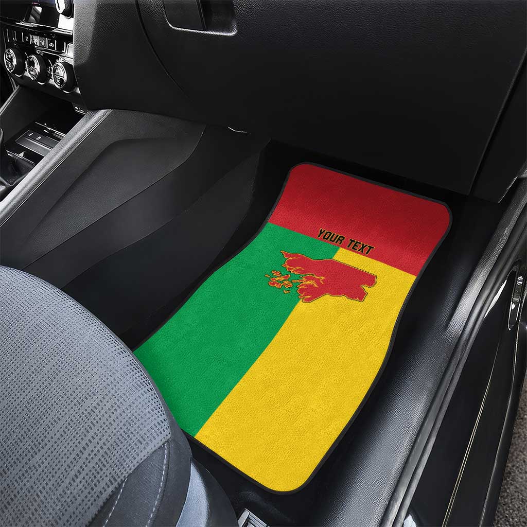 Guinea-Bissau Car Mats Basic Flag Style - African Pride