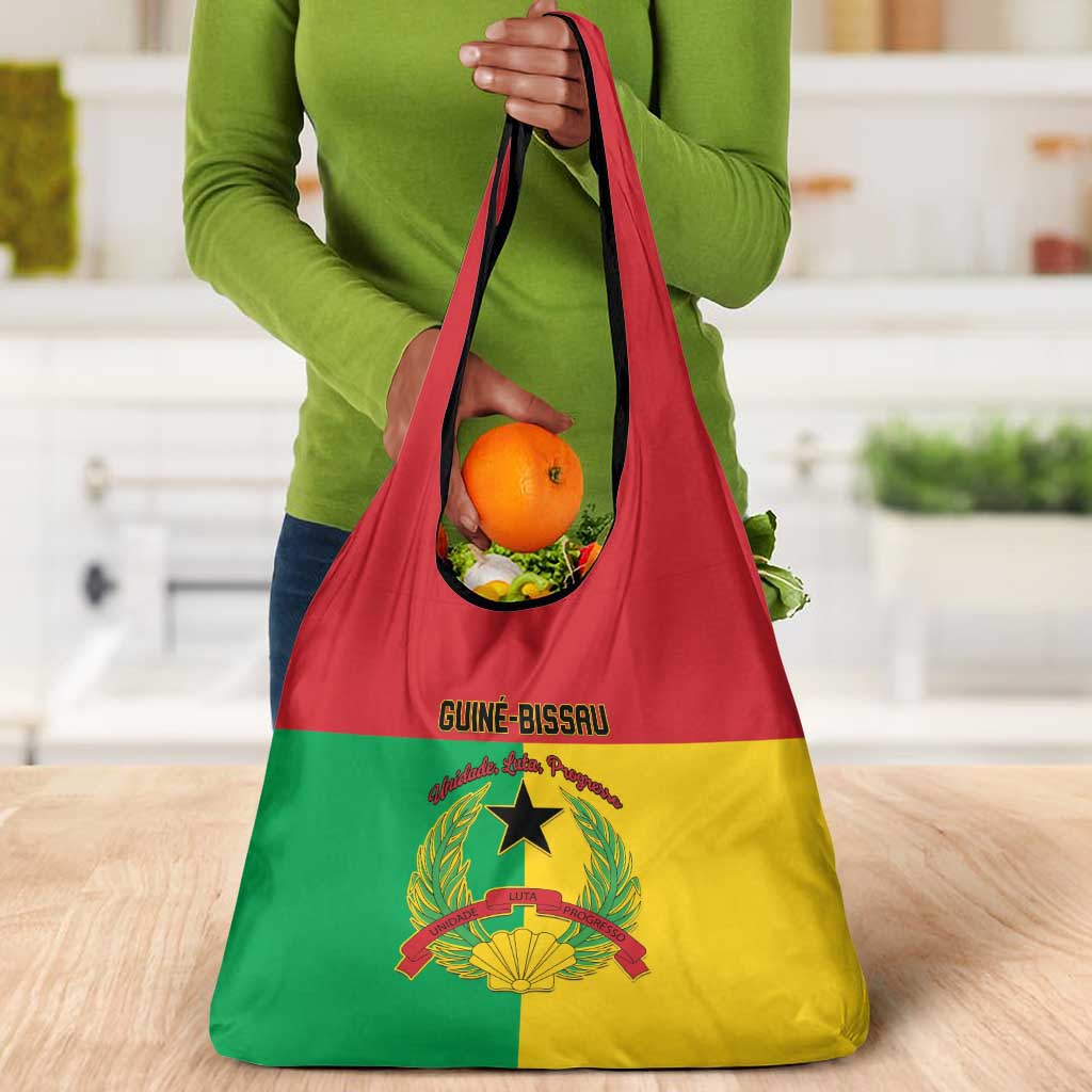Guinea-Bissau Grocery Bag Basic Flag Style - African Pride