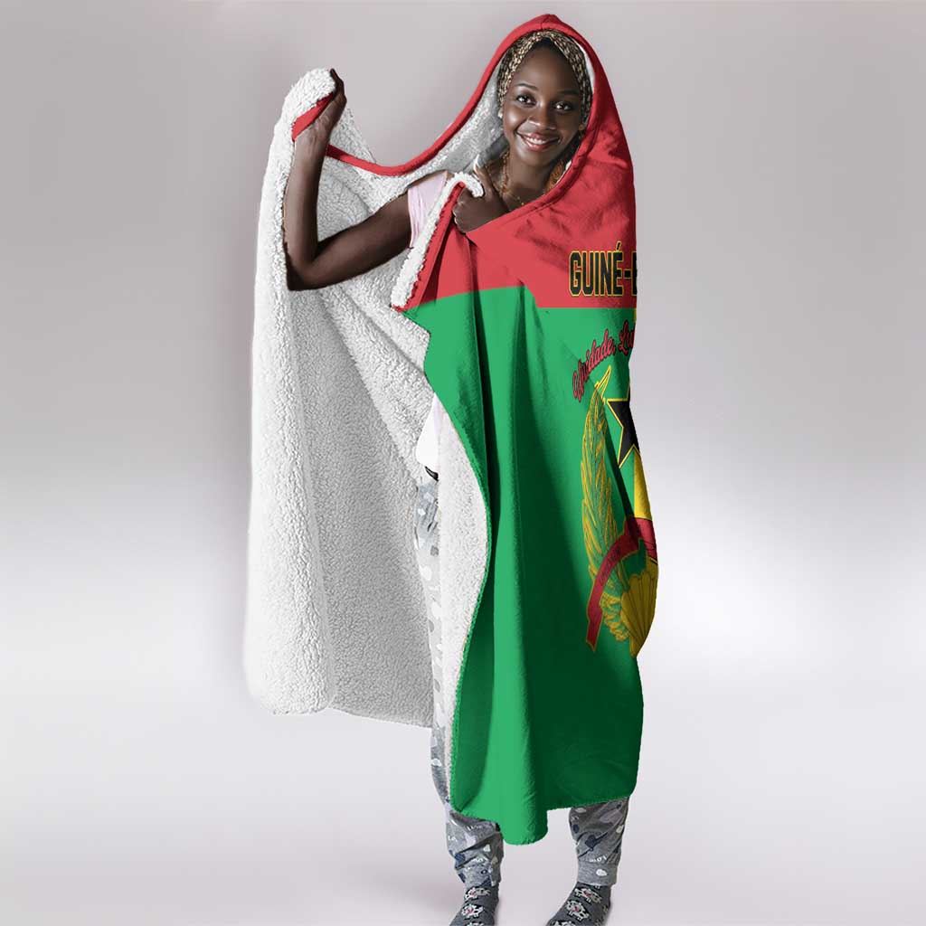 Guinea-Bissau Hooded Blanket Basic Flag Style - African Pride