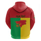 Personalized Guinea-Bissau Hoodie Basic Flag Style - African Pride