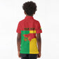Personalized Guinea-Bissau Kid Polo Shirt Basic Flag Style - African Pride