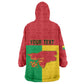 Personalized Guinea-Bissau Kid Wearable Blanket Hoodie Basic Flag Style - African Pride