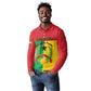 Personalized Guinea-Bissau Long Sleeve Polo Shirt Basic Flag Style - African Pride