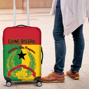 Guinea-Bissau Luggage Cover Basic Flag Style - African Pride