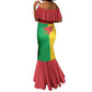 Personalized Guinea-Bissau Mermaid Dress Basic Flag Style - African Pride