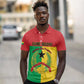 Personalized Guinea-Bissau Polo Shirt Basic Flag Style - African Pride