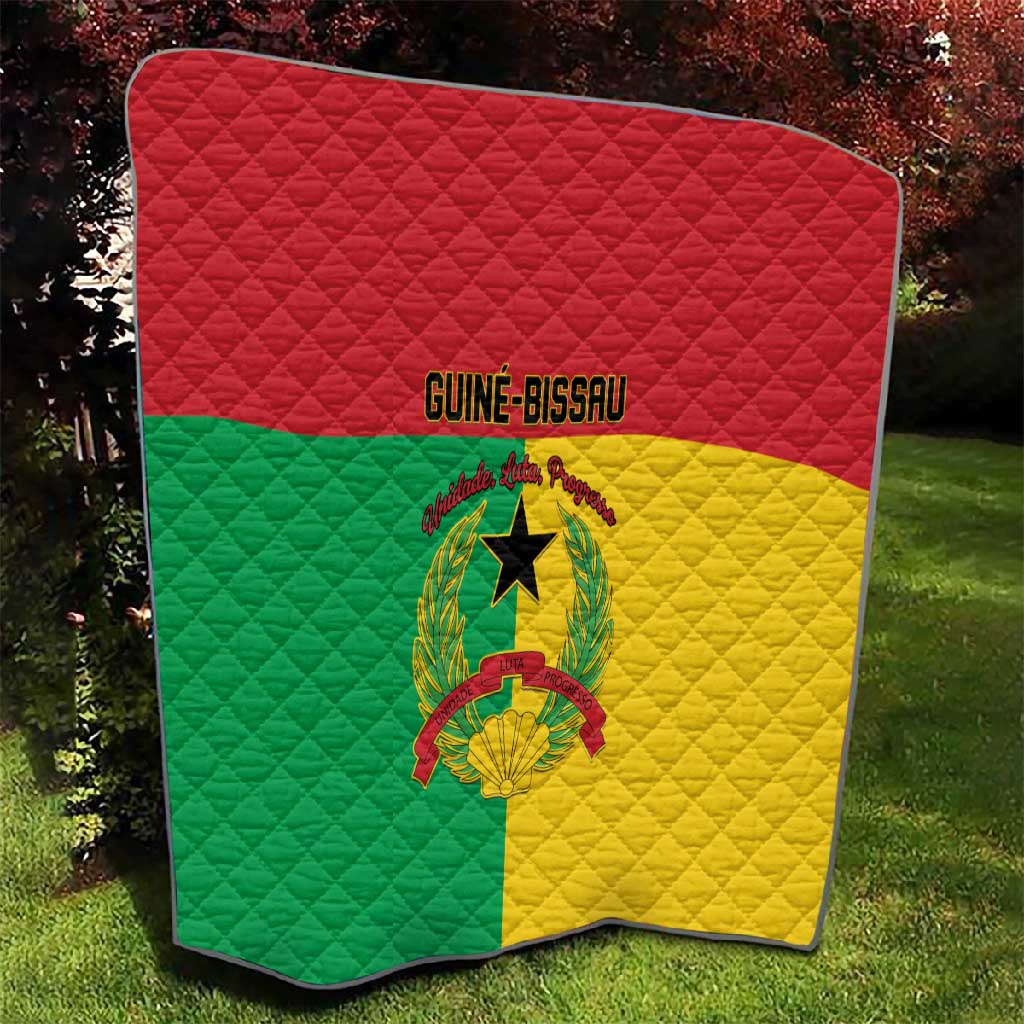 Guinea-Bissau Quilt Basic Flag Style - African Pride