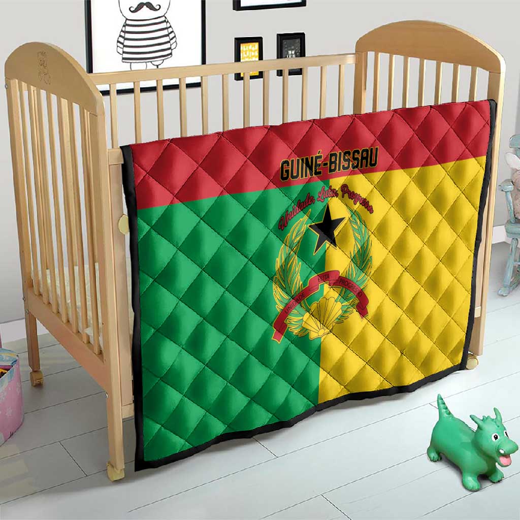 Guinea-Bissau Quilt Basic Flag Style - African Pride