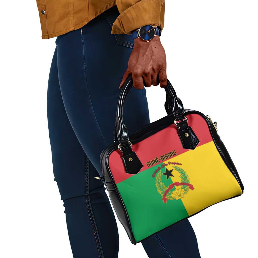 Guinea-Bissau Shoulder Handbag Basic Flag Style - African Pride