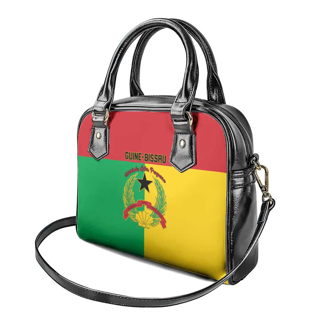 Guinea-Bissau Shoulder Handbag Basic Flag Style - African Pride