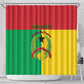 Guinea-Bissau Shower Curtain Basic Flag Style - African Pride