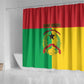 Guinea-Bissau Shower Curtain Basic Flag Style - African Pride