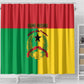 Guinea-Bissau Shower Curtain Basic Flag Style - African Pride
