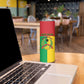 Personalized Guinea-Bissau Skinny Tumbler Basic Flag Style - African Pride