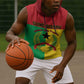 Personalized Guinea-Bissau Sleeveless Hoodie Basic Flag Style - African Pride