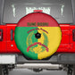 Guinea-Bissau Spare Tire Cover Basic Flag Style - African Pride