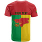 Personalized Guinea-Bissau T shirt Basic Flag Style - African Pride