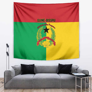 Guinea-Bissau Tapestry Basic Flag Style - African Pride