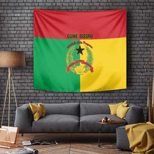 Guinea-Bissau Tapestry Basic Flag Style - African Pride