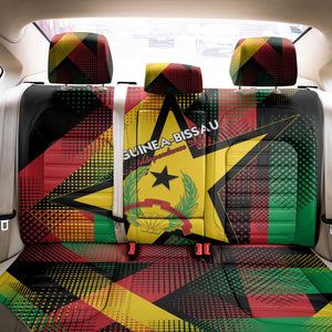Happy Guinea-Bissau Back Car Seat Cover Independence Day - African Pride