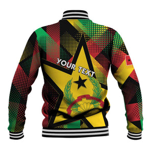Personalized Happy Guinea-Bissau Baseball Jacket Independence Day - African Pride