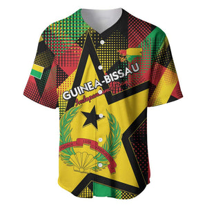 Personalized Happy Guinea-Bissau Baseball Jersey Independence Day - African Pride