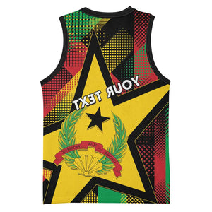 Personalized Happy Guinea-Bissau Basketball Jersey Independence Day - African Pride