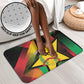 Guinea-Bissau Independence Day Bathroom Set Coat Of Arms With Map