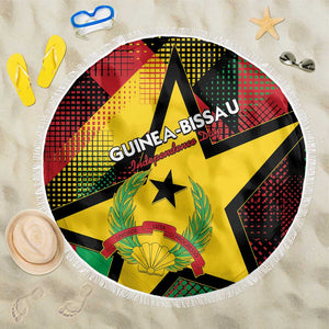 Happy Guinea-Bissau Beach Blanket Independence Day - African Pride