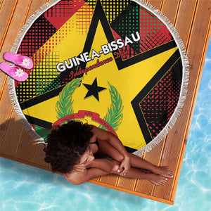Happy Guinea-Bissau Beach Blanket Independence Day - African Pride
