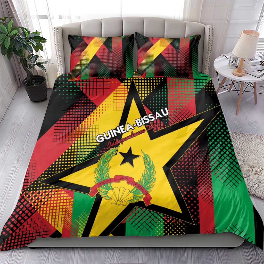 Happy Guinea-Bissau Bedding Set Independence Day - African Pride