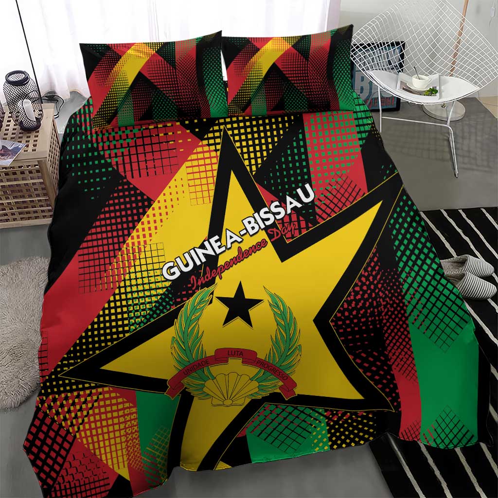 Happy Guinea-Bissau Bedding Set Independence Day - African Pride