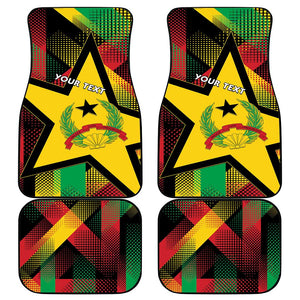 Happy Guinea-Bissau Car Mats Independence Day - African Pride