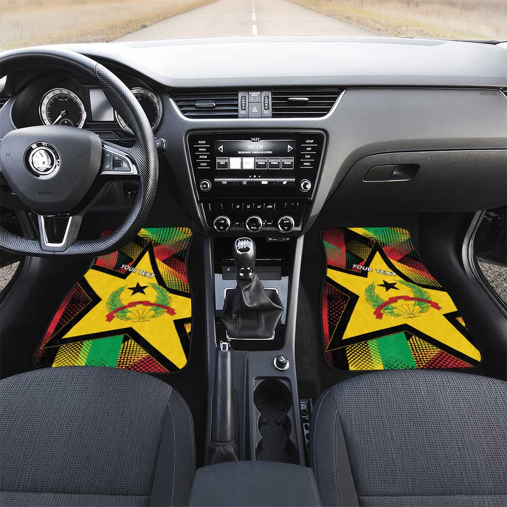 Happy Guinea-Bissau Car Mats Independence Day - African Pride