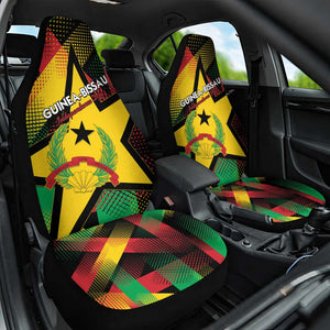 Happy Guinea-Bissau Car Seat Cover Independence Day - African Pride