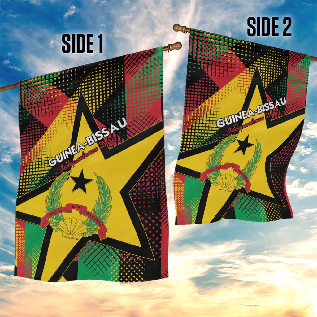 Happy Guinea-Bissau Garden Flag Independence Day - African Pride