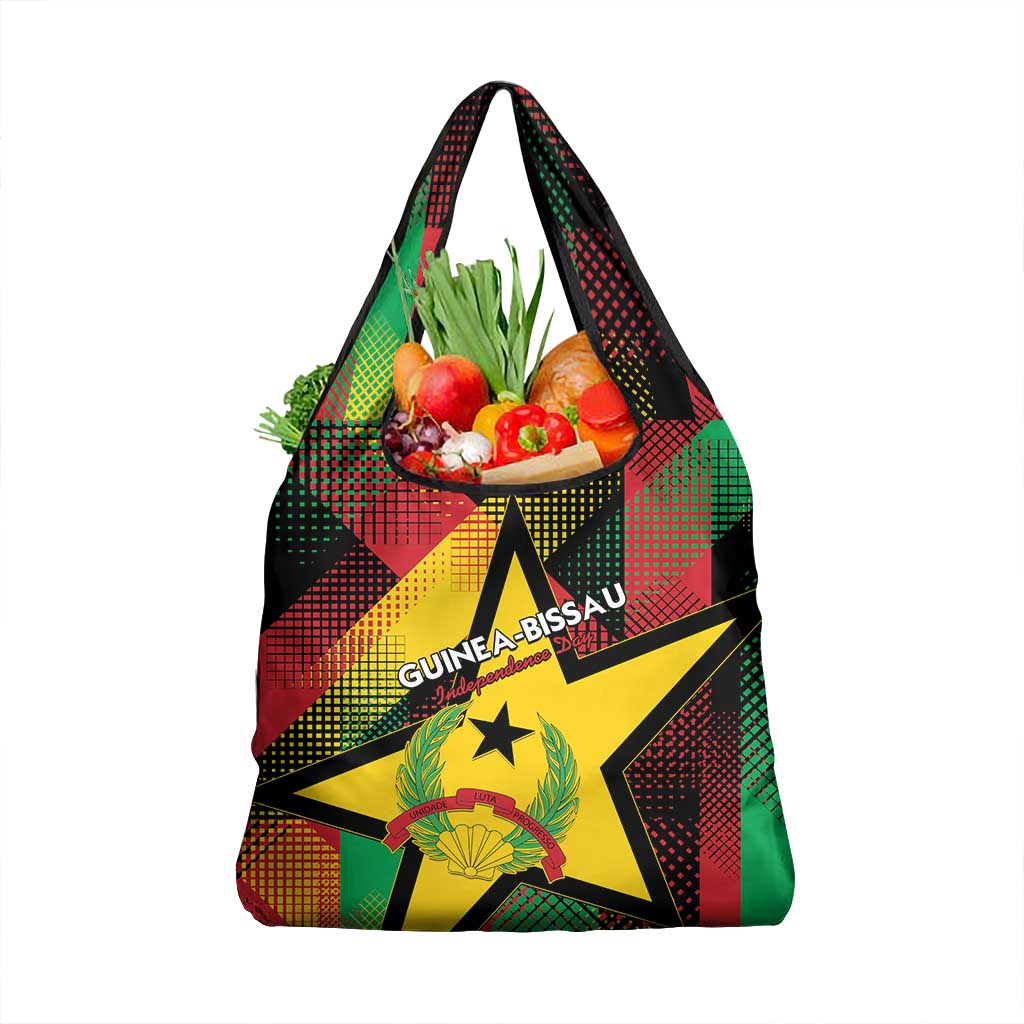 Happy Guinea-Bissau Grocery Bag Independence Day - African Pride