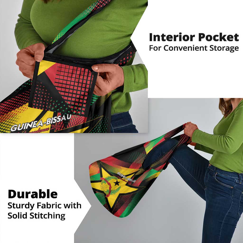 Happy Guinea-Bissau Grocery Bag Independence Day - African Pride