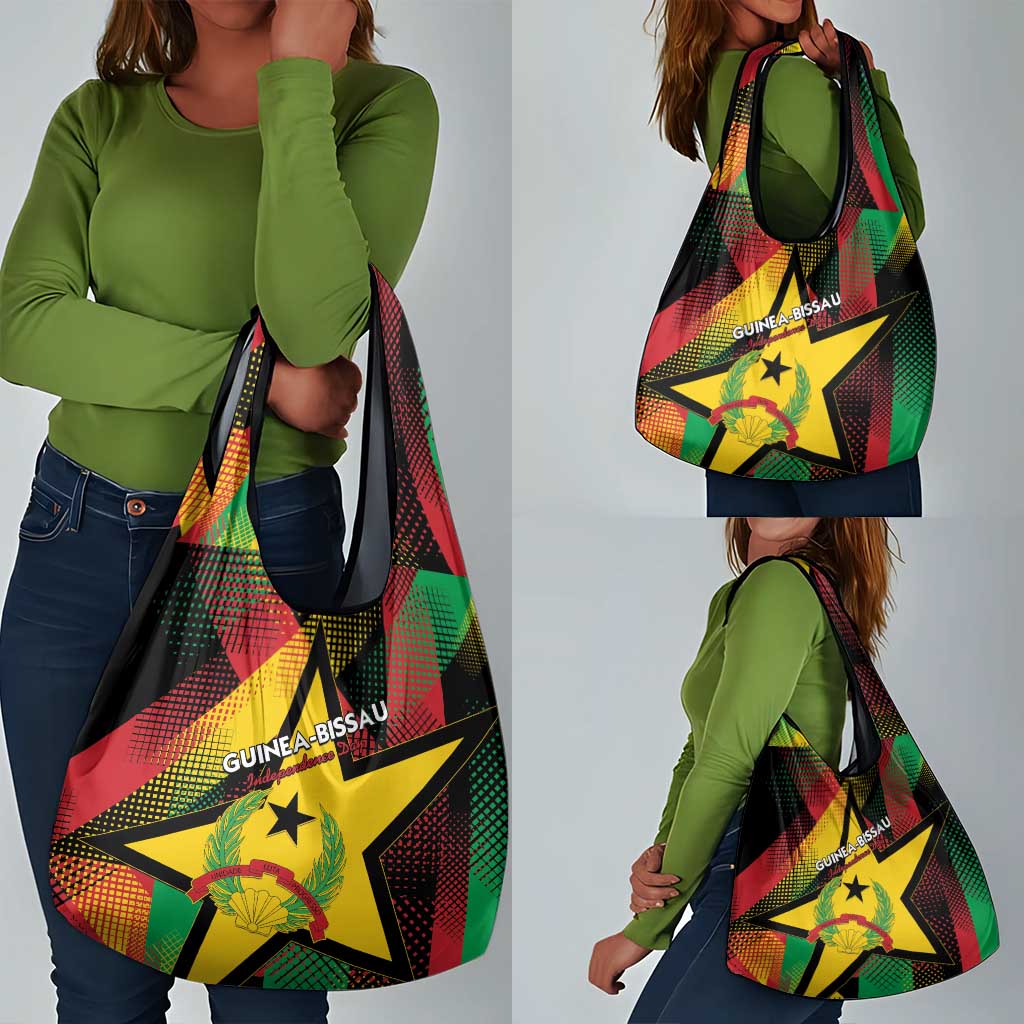 Happy Guinea-Bissau Grocery Bag Independence Day - African Pride