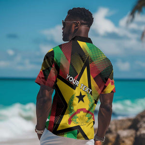 Personalized Happy Guinea-Bissau Hawaiian Shirt Independence Day - African Pride