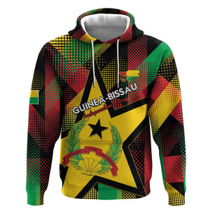 Personalized Happy Guinea-Bissau Hoodie Independence Day - African Pride