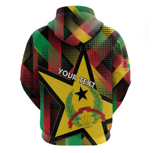 Personalized Happy Guinea-Bissau Hoodie Independence Day - African Pride