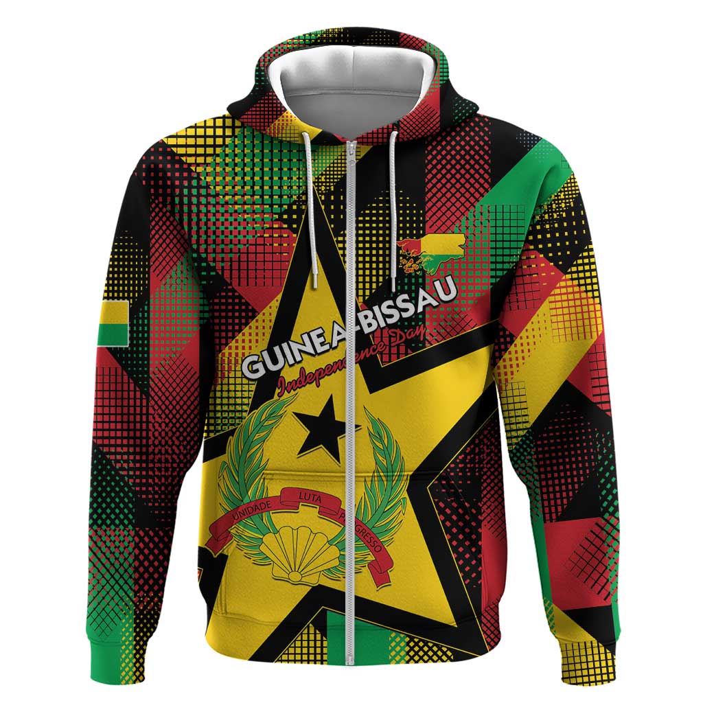 Personalized Happy Guinea-Bissau Hoodie Independence Day - African Pride