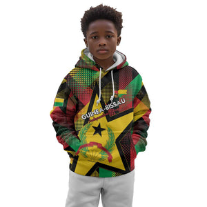 Personalized Happy Guinea-Bissau Kid Hoodie Independence Day - African Pride