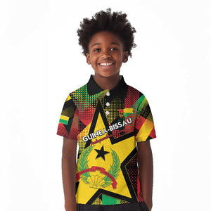 Personalized Happy Guinea-Bissau Kid Polo Shirt Independence Day - African Pride