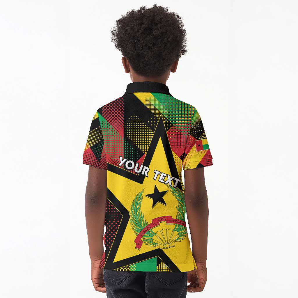 Personalized Happy Guinea-Bissau Kid Polo Shirt Independence Day - African Pride